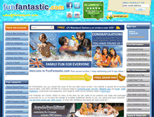 Tablet Screenshot of funfantastic.com